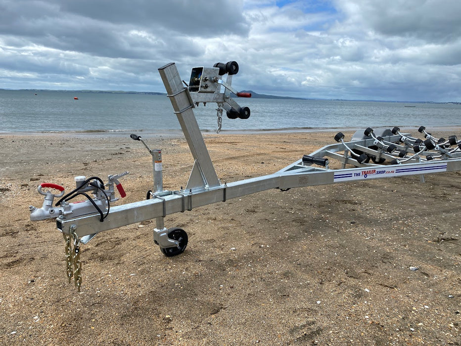 6.4m Boat trailer with rollers  Tandem Axle NON BRAKED OPTION