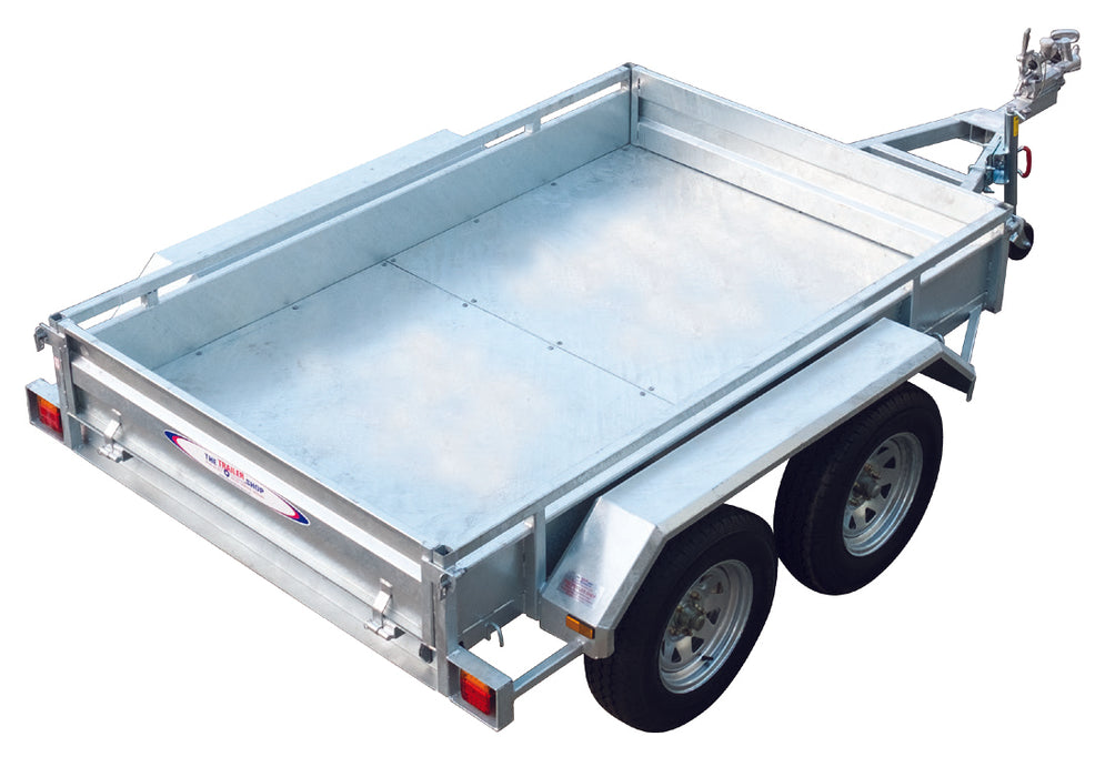 8x5 Tandem Box Trailer Non Braked